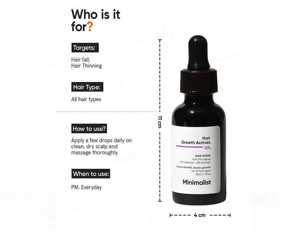 Minimalist 18% Hair Growth Actives Serum