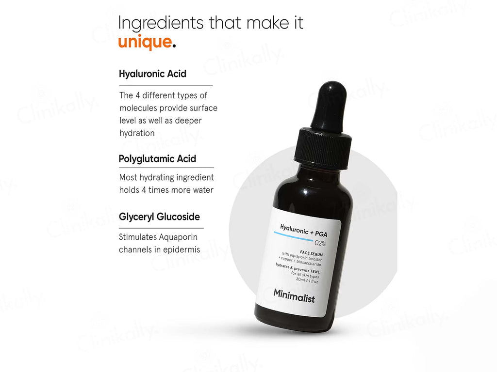 Minimalist 2% Hyaluronic Acid + PGA Face Serum