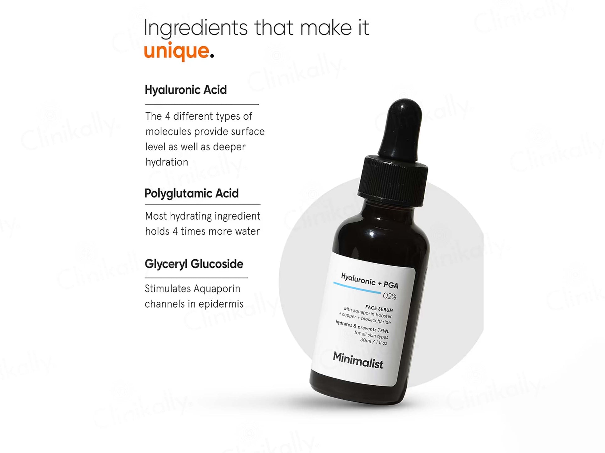 Minimalist 2% Hyaluronic Acid + PGA Face Serum