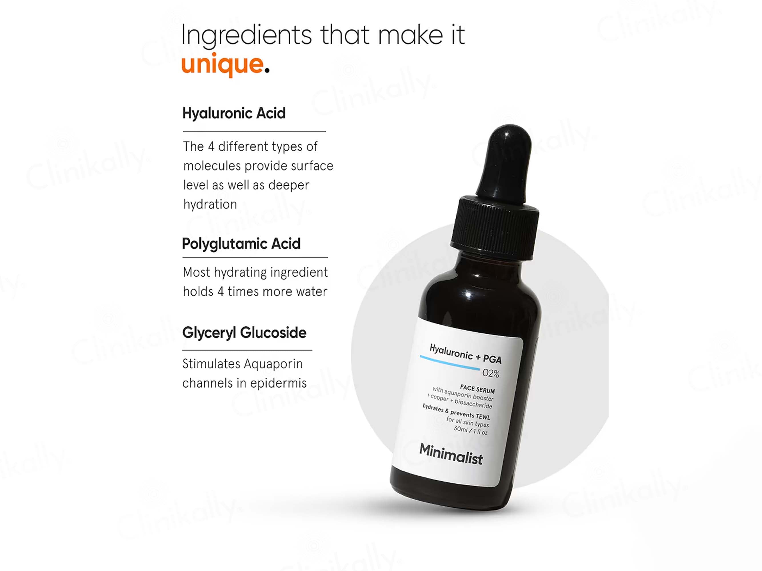 Minimalist 2% Hyaluronic Acid + PGA Face Serum
