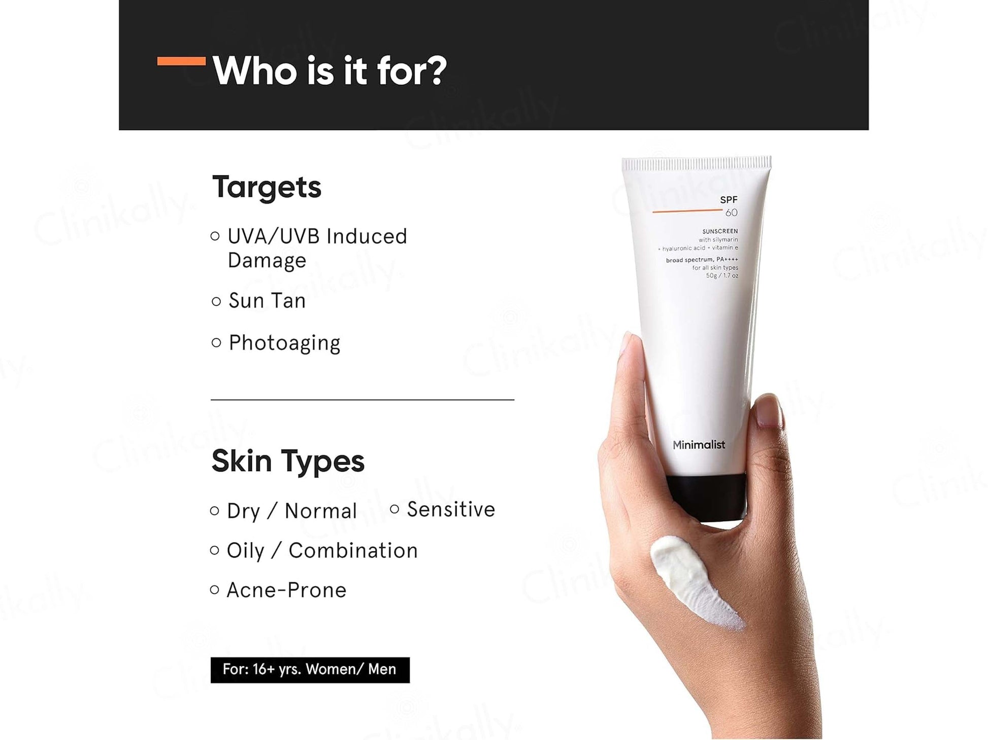 Minimalist Broad Spectrum Sunscreen SPF 60 PA ++++