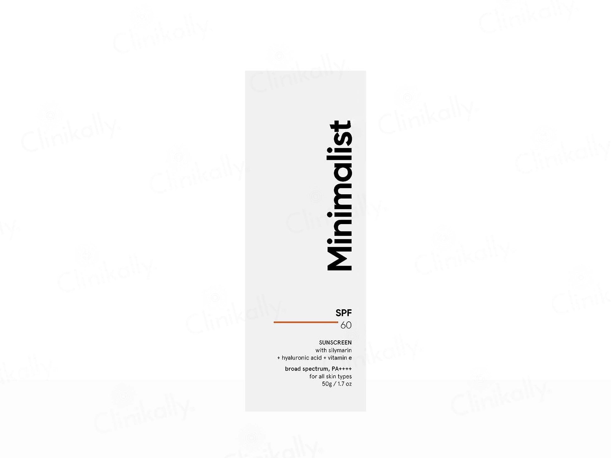 Minimalist Broad Spectrum Sunscreen SPF 60 PA ++++