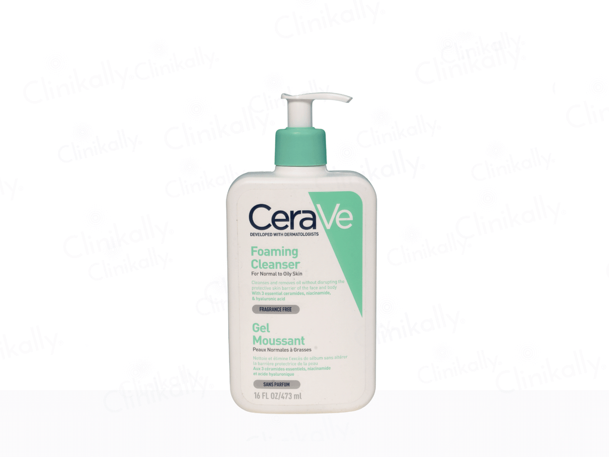 CeraVe Foaming Cleanser for Normal to Oily Skin