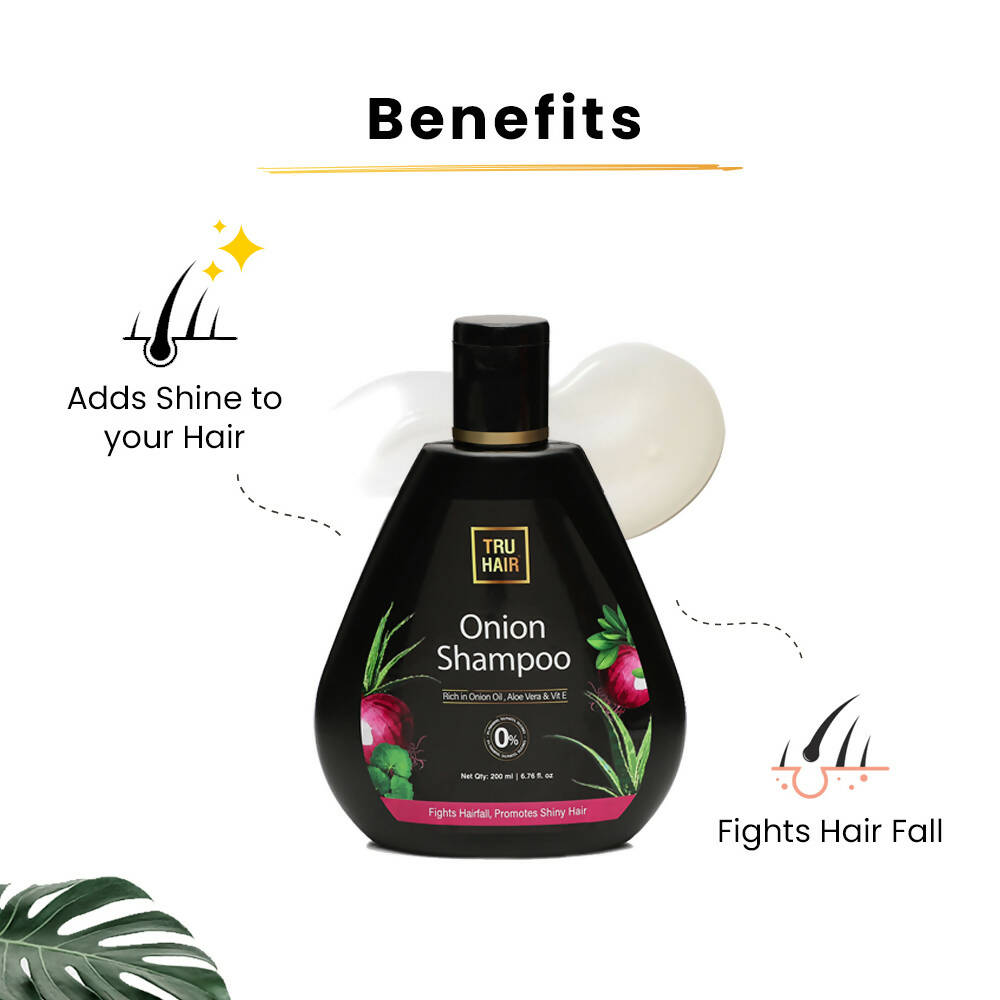 Tru Hair & Skin Onion Shampoo