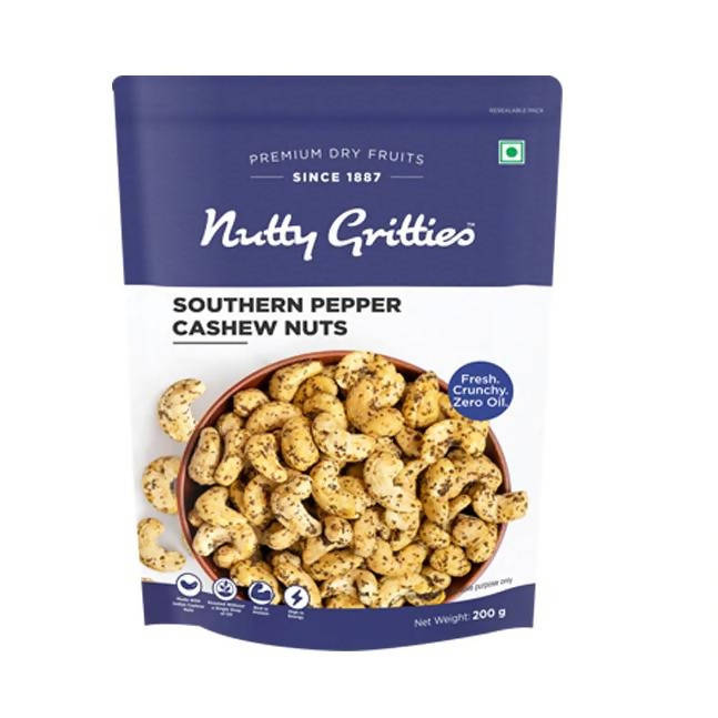 Nutty Gritties Southern Pepper Cashew Nuts