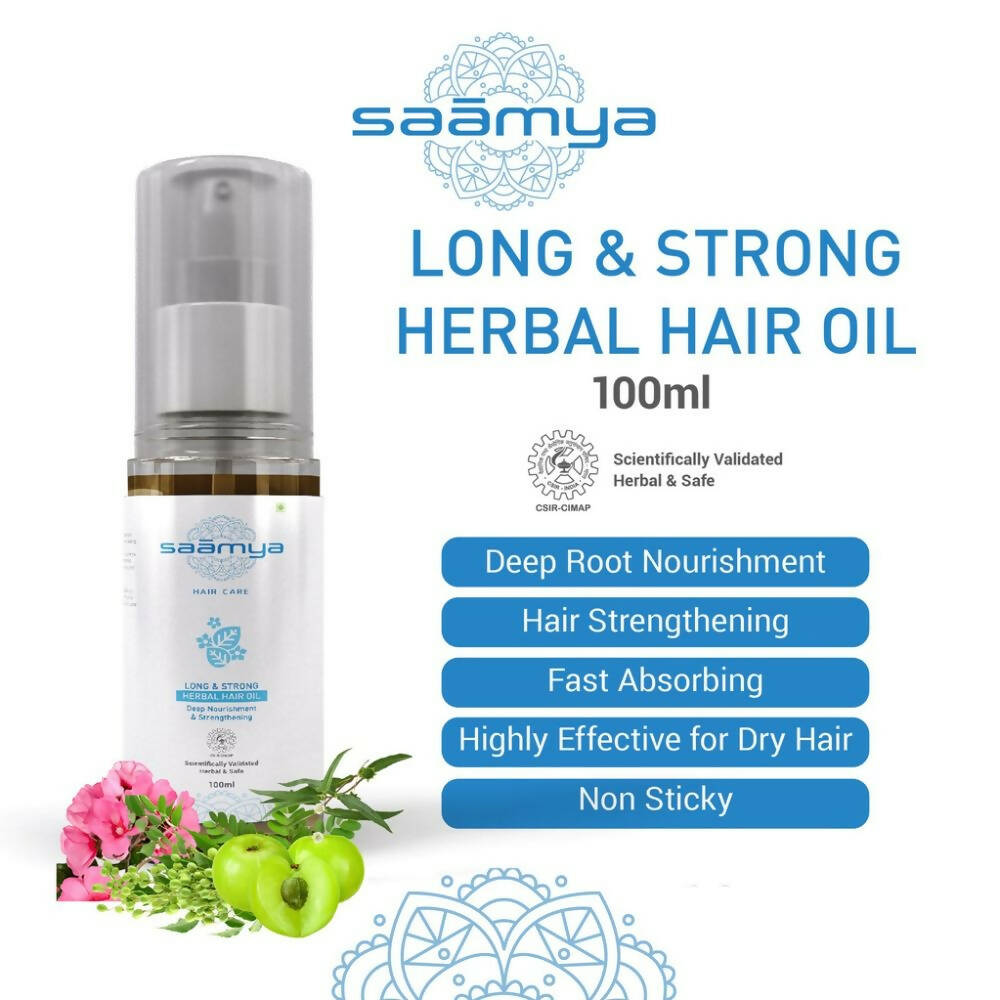 Saamya Long & Strong Herbal Hair Oil