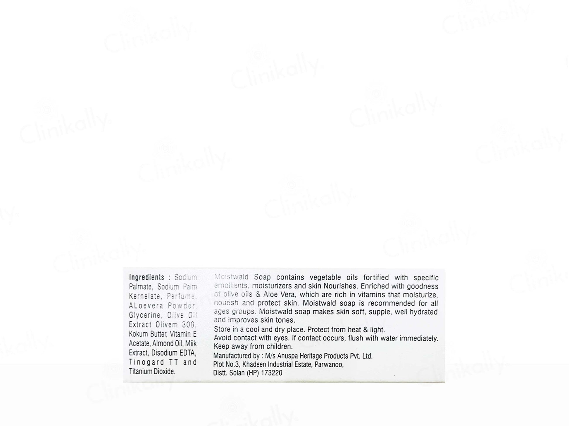Moistwald Moisturizing Soap