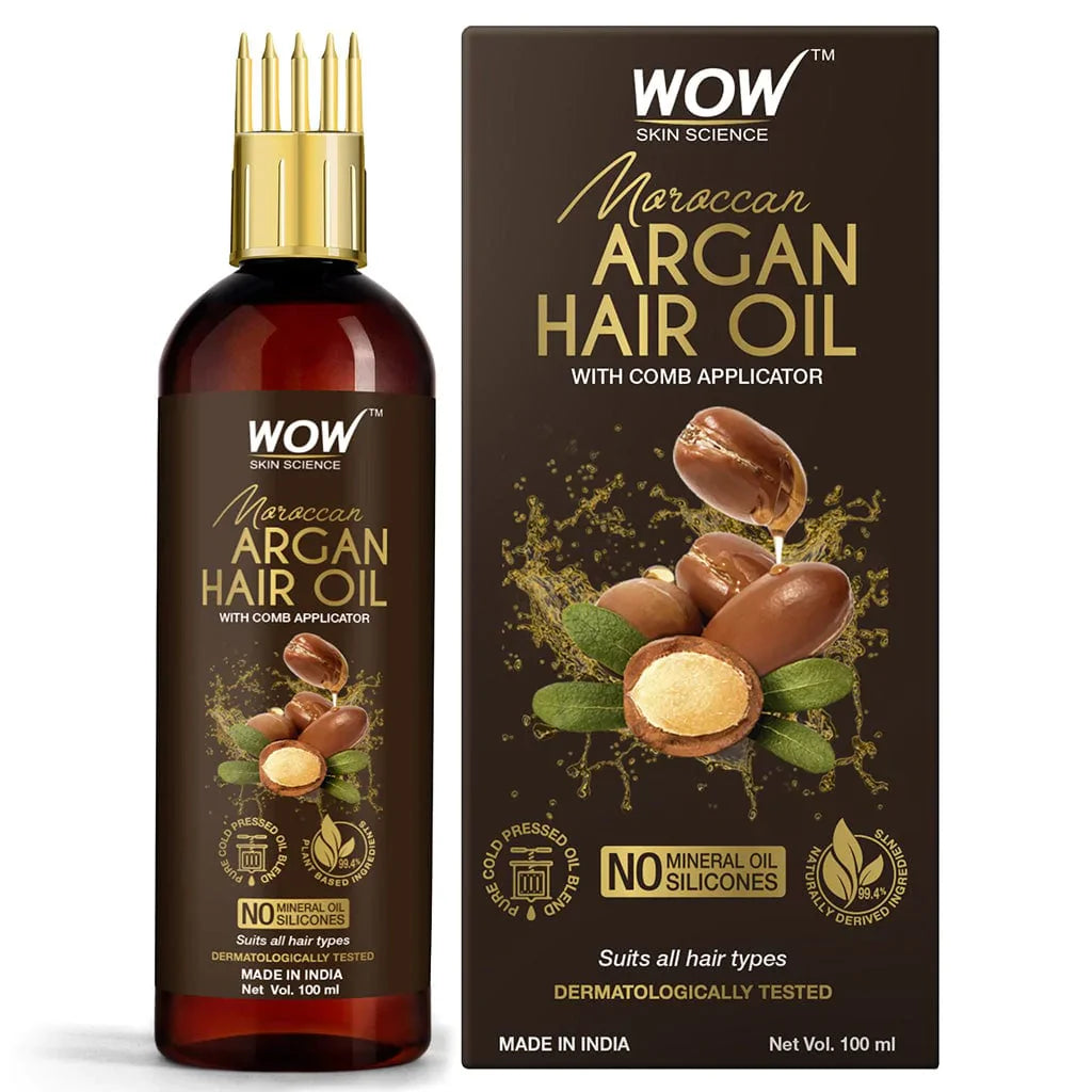 Wow Skin Science Moroccan Argan Hair Oil