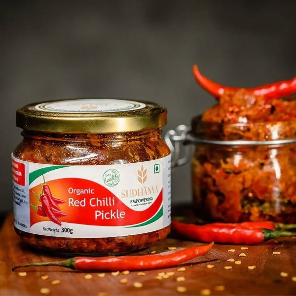 Sudhanya Organic Red Chilli Pickle