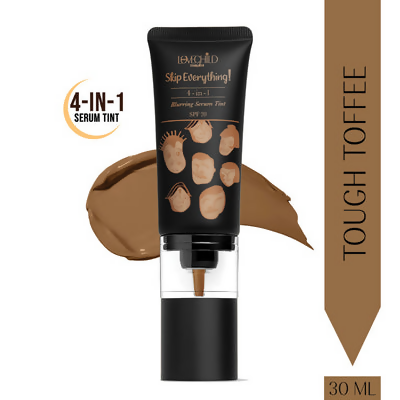 LoveChild By Masaba Gupta Skip Everything Blurring Serum Skin Tint - Tough Toffee