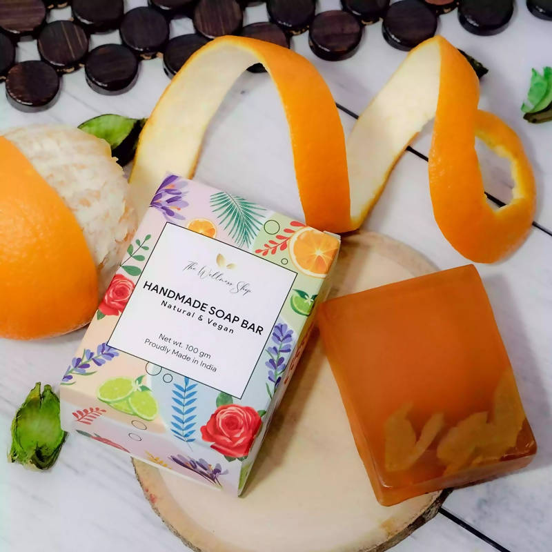 The Wellness Shop Vitamin C Enriched Orange Peel Handmade Soap