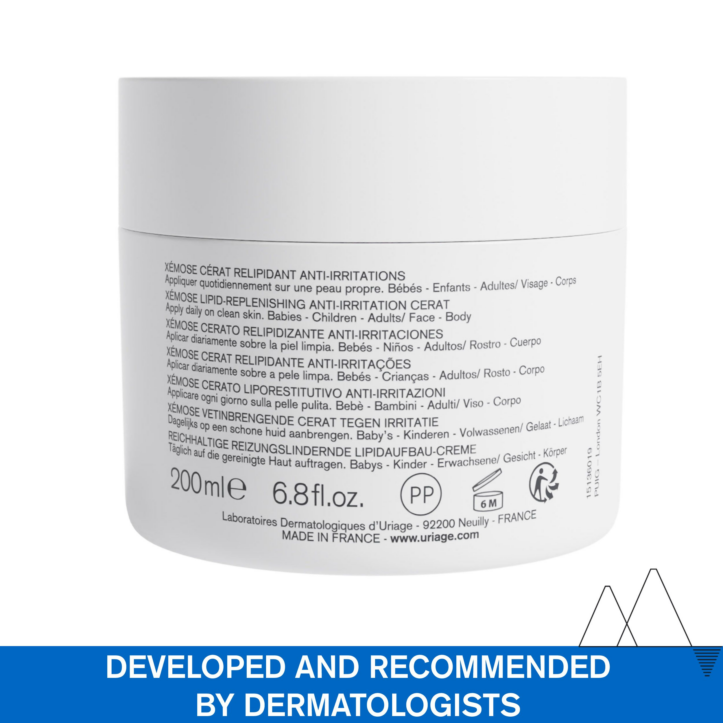 Uriage Xemose Lipid-Replenishing Anti-Irritation Intense Creme