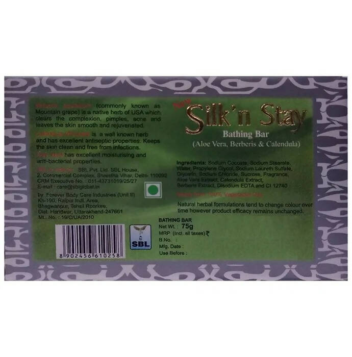 SBL Homeopathy New Silk N Stay Bathing Bar