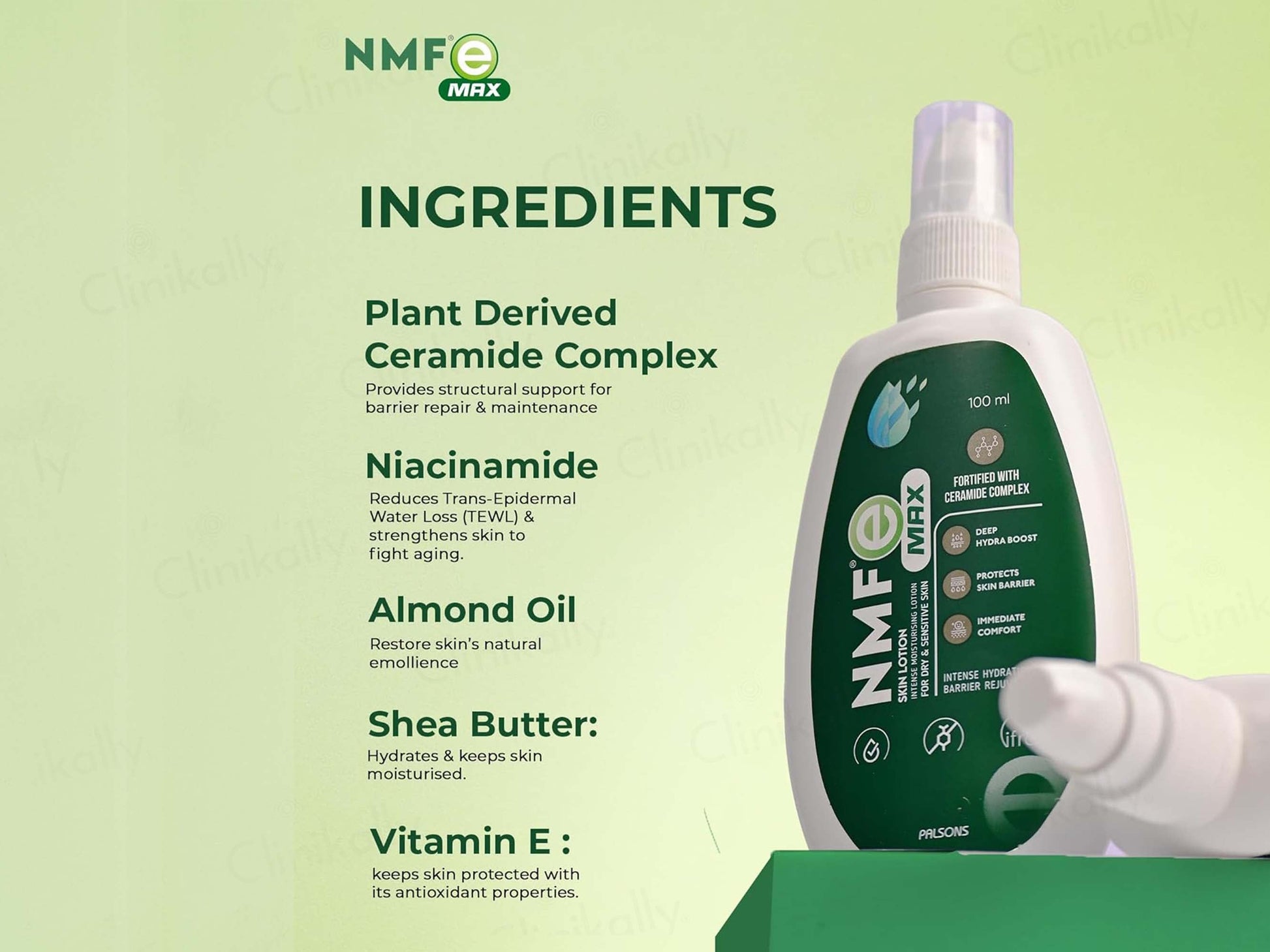 NMFe Max Skin Lotion For Dry & Sensitive Skin