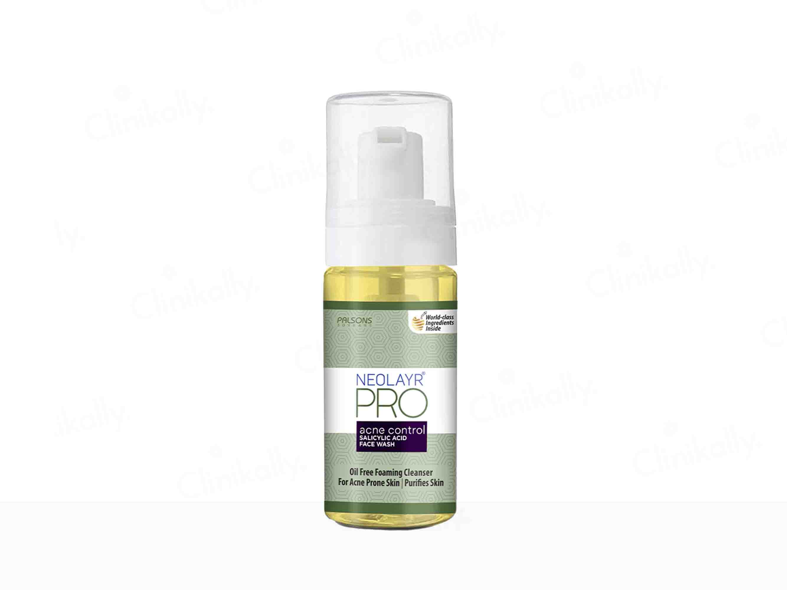 Neolayr Pro Acne Control Salicylic Acid Face Wash