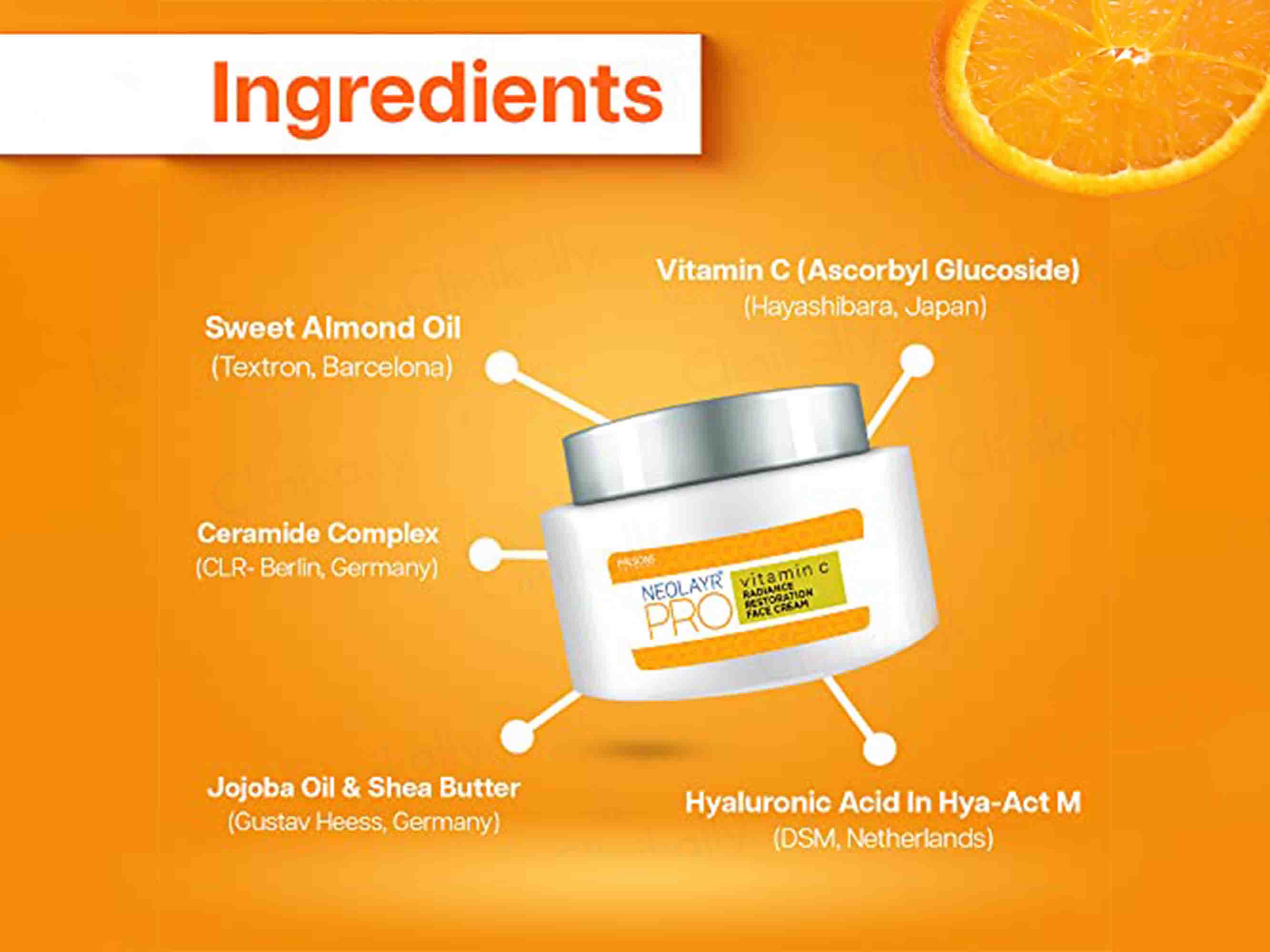 Neolayr Pro Vitamin-C Radiance Restoration Face Cream