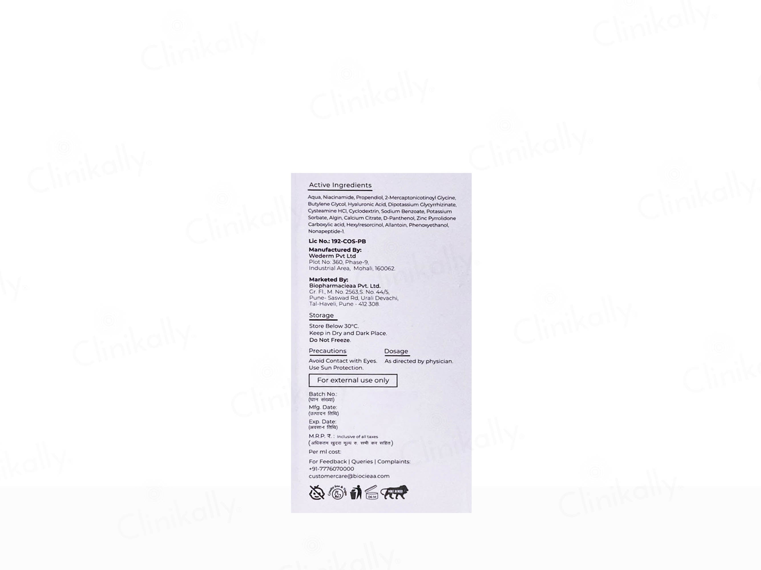 Niaa Biopromela B3+ Face Serum