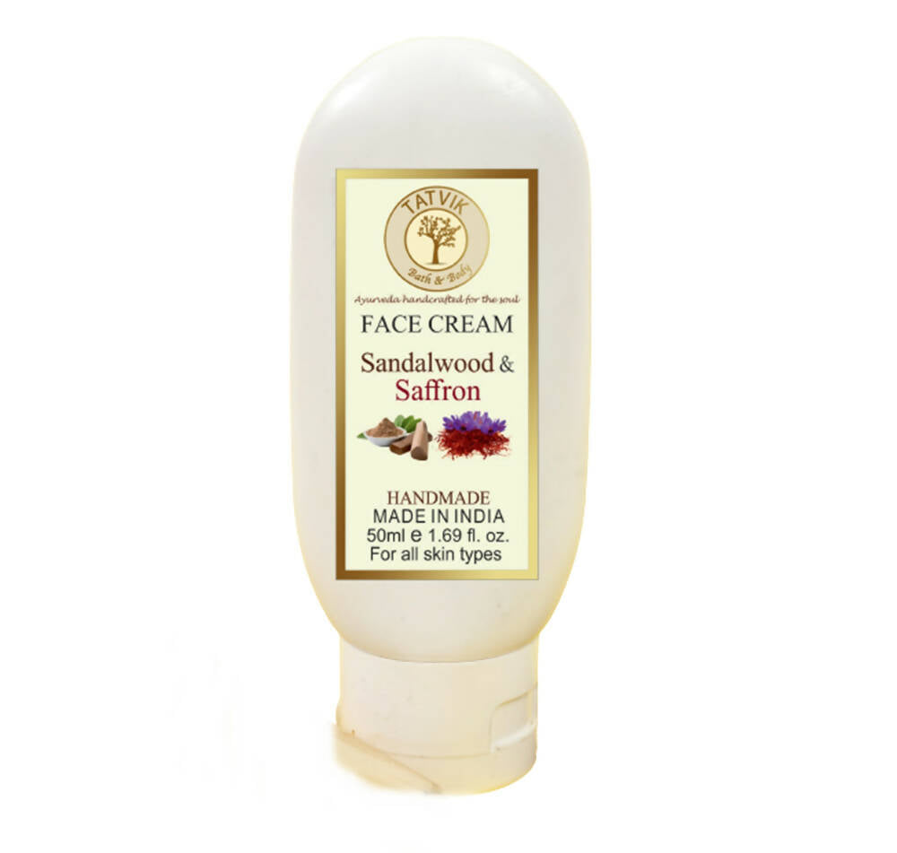 Tatvik Ayurveda Saffron & Sandalwood Face Cream
