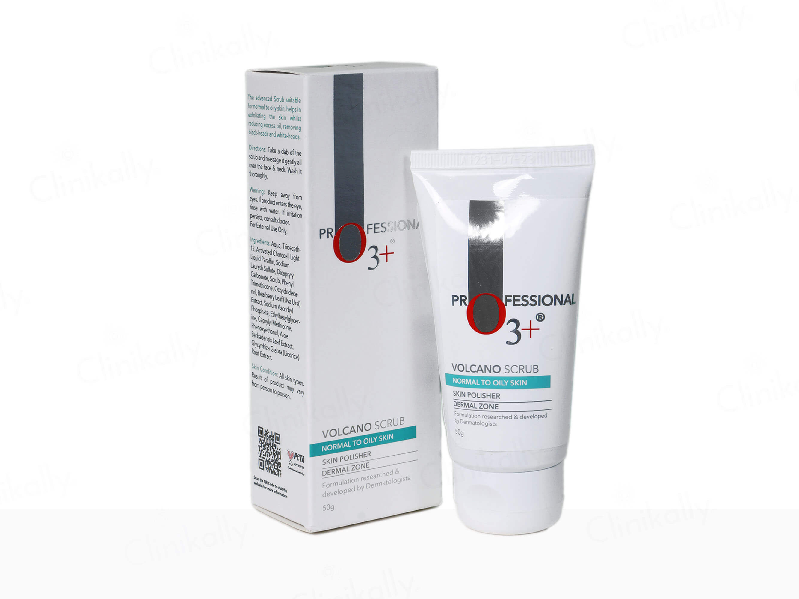 O3+ Volcano Scrub Normal To Oily Skin