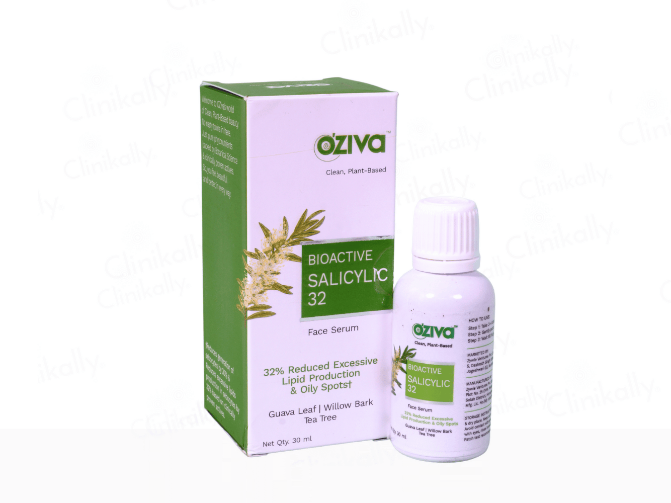 OZiva Bioactive Salicylic 32 Face Serum