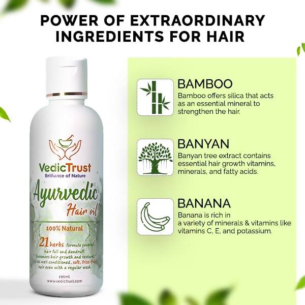 VedicTrust Ayurvedic Hair Oil