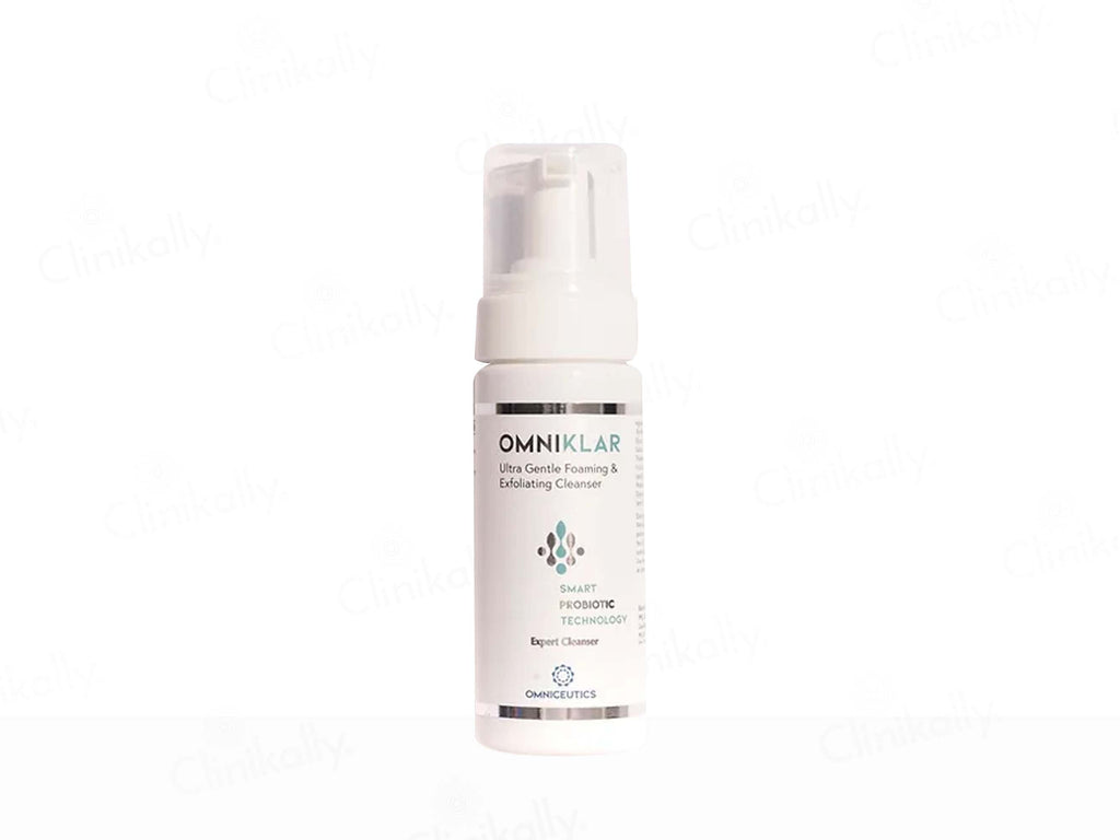 Omniklar Ultra Gentle Foaming & Exfoliating Cleanser