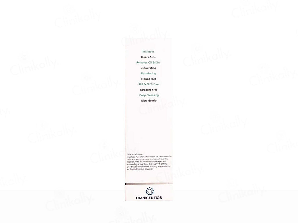 Omniklar Ultra Gentle Foaming & Exfoliating Cleanser
