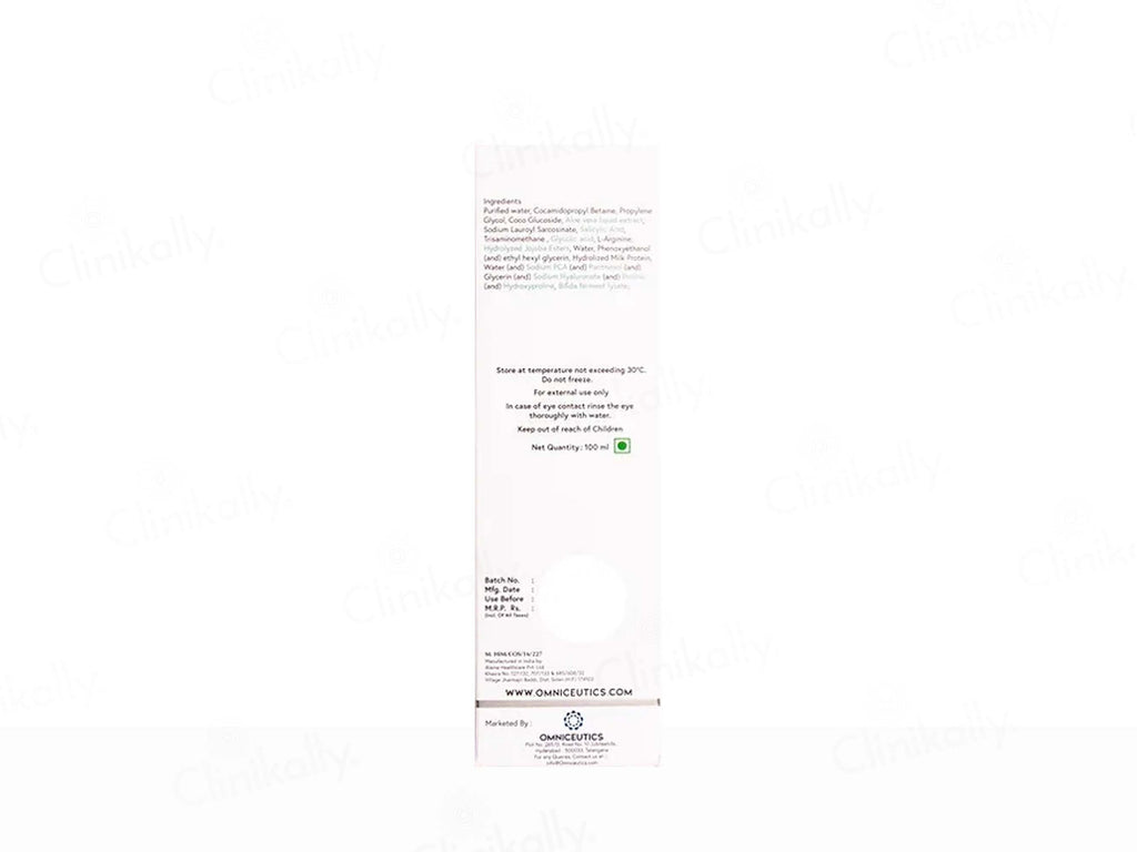 Omniklar Ultra Gentle Foaming & Exfoliating Cleanser