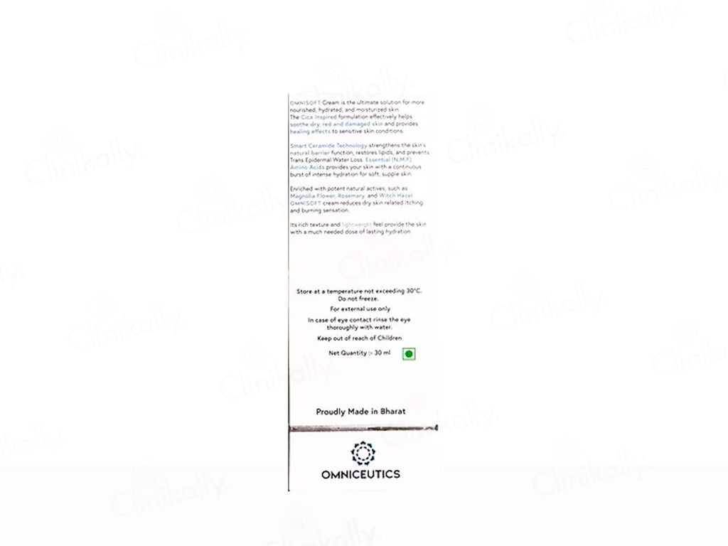 Omnisoft Soothing & Repairing Ultra Soft Facial Moisturizing Cream