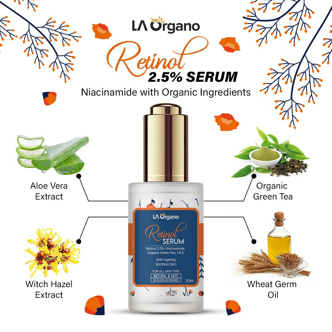 LA Organo 2.5% Retinol Face Serum