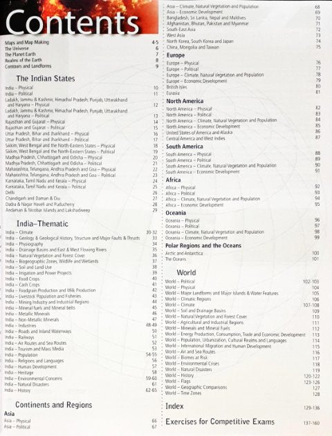Oxford Student Atlas for Competitive Exams 3rd Edition