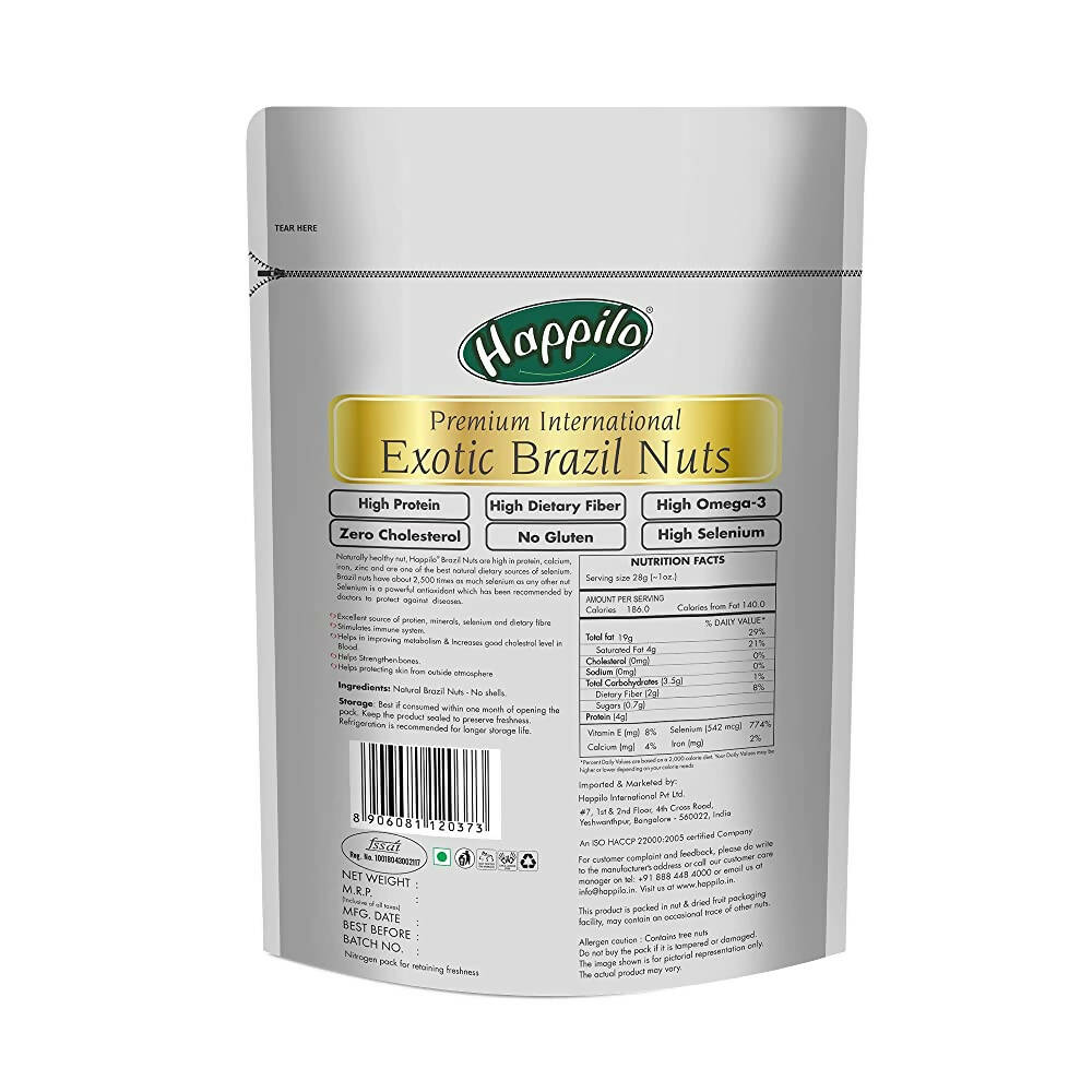 Happilo Premium International Exotic Brazil Nuts