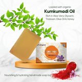 LA Organo Kumkumadi Handmade Natural Bath Soap