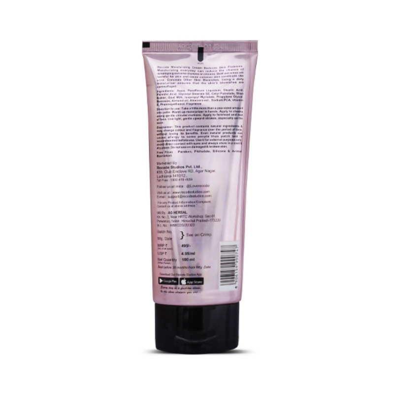 Recode Moisturizer with Goat Milk
