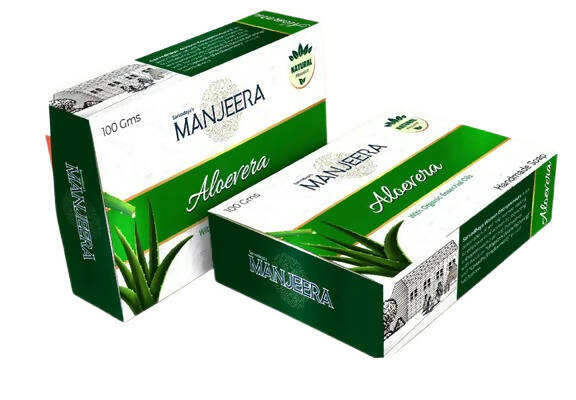 Manjeera Aloe Vera Hand Made Soap