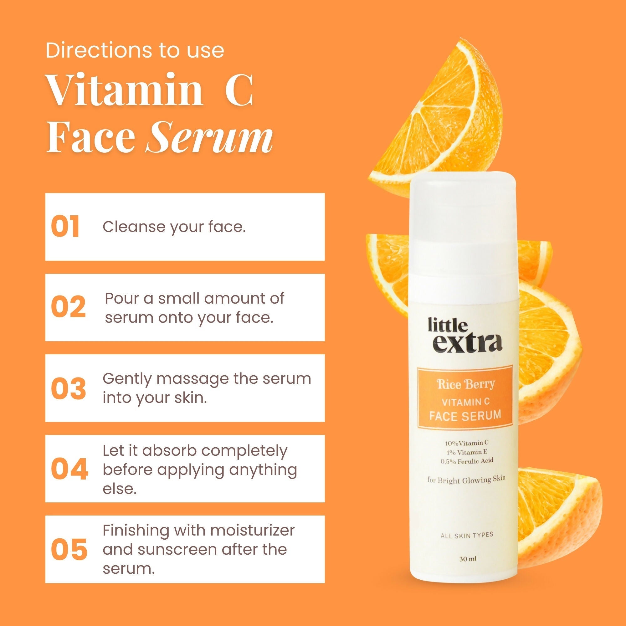 Little Extra Rice Berry 10% Vitamin C Face Serum