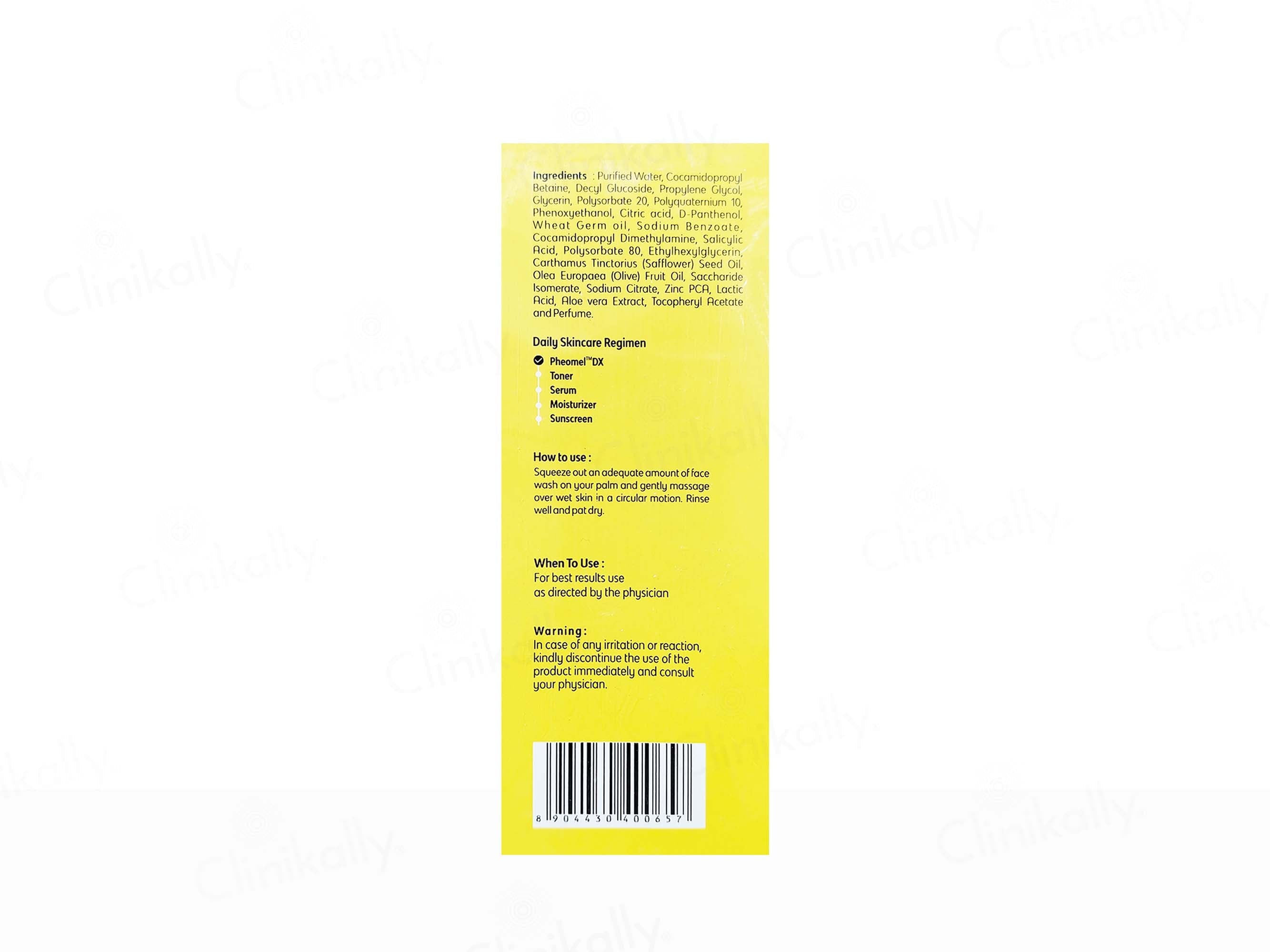 Pheomel DX Detoxifying & Pore Minimizing Cleanser
