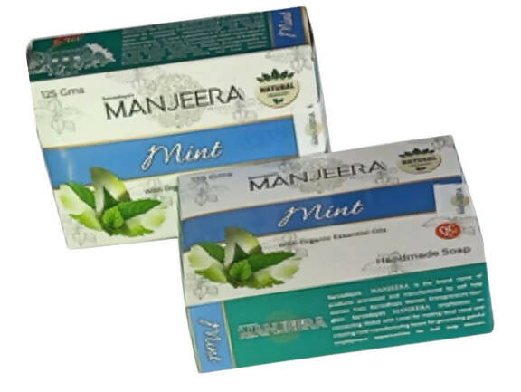 Manjeera Mint Leaves Hand Made Soap