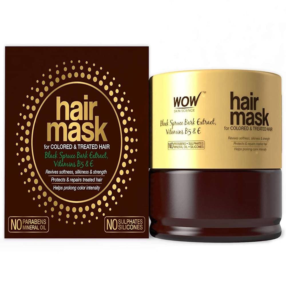 Wow Skin Science Black Spruce Bark Extract, Vitamin B5 & E Hair Mask