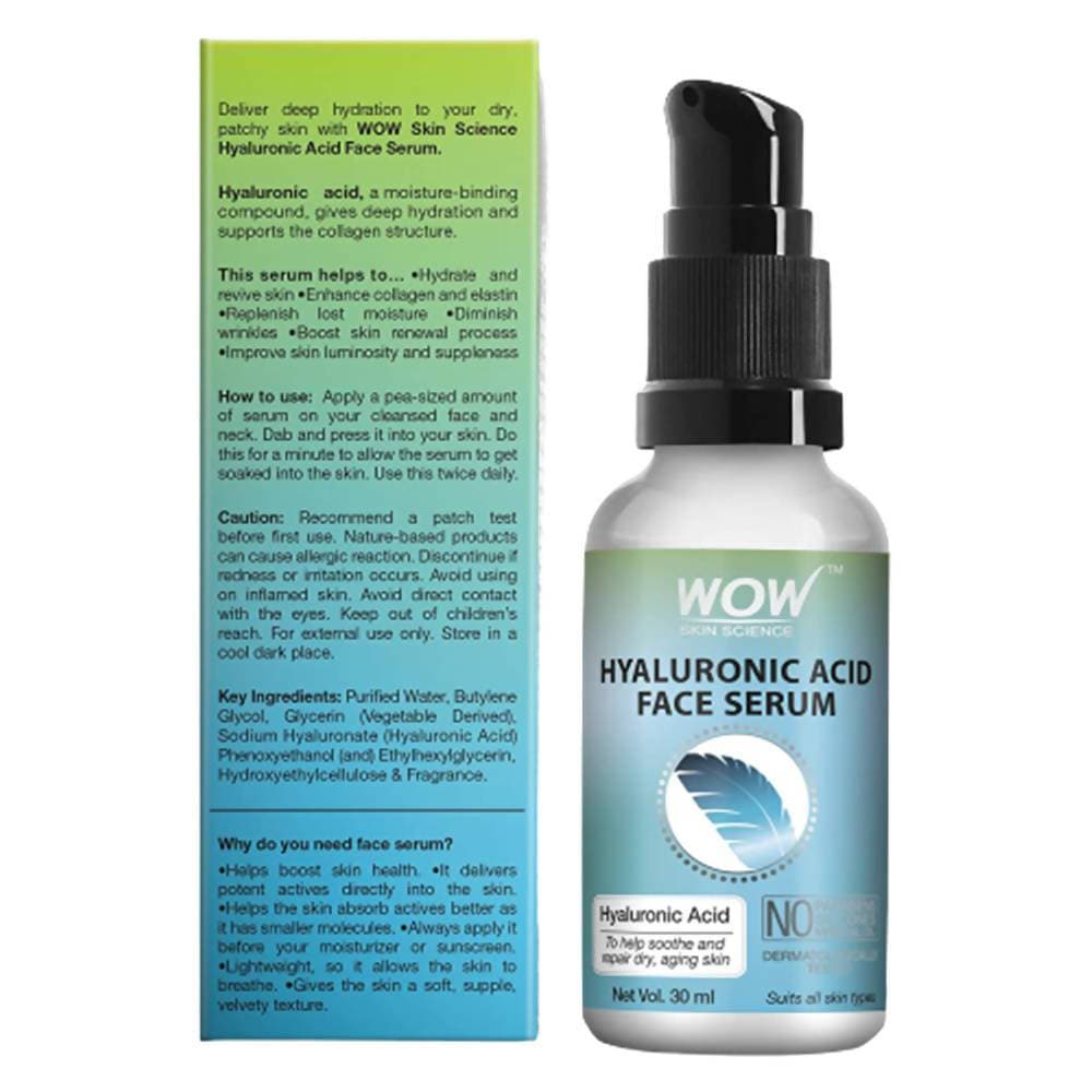 Wow Skin Science Hyaluronic Acid Moisturising Face Serum