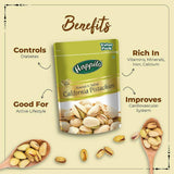 Happilo Premium Super Value Combo (Californian Almonds, Whole Cashews, Pistachios, Seedless Green Raisins)