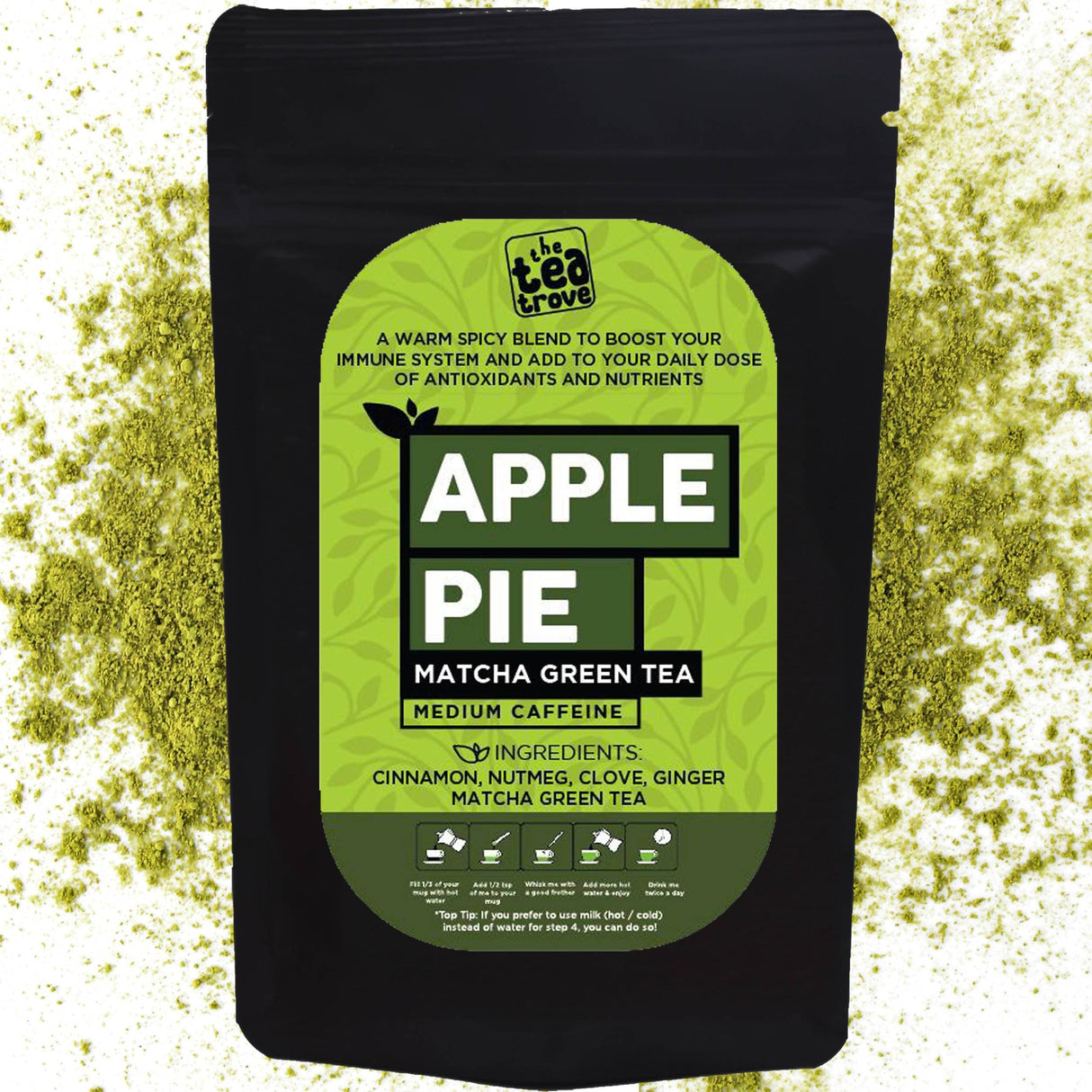 The Tea Trove - Apple Pie Matcha Green Tea