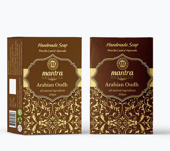 Mantra Organics Hand Made Arabian Oudh Soap