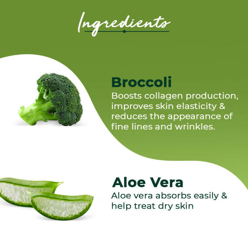 Organic Harvest Vitamin A Organic Face Serum with Broccoli & Aloe Vera