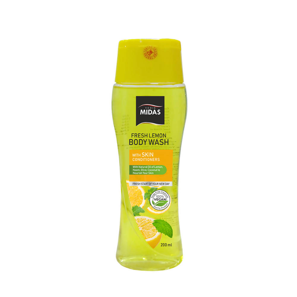 Vedic Midas Fresh Lemon Body Wash