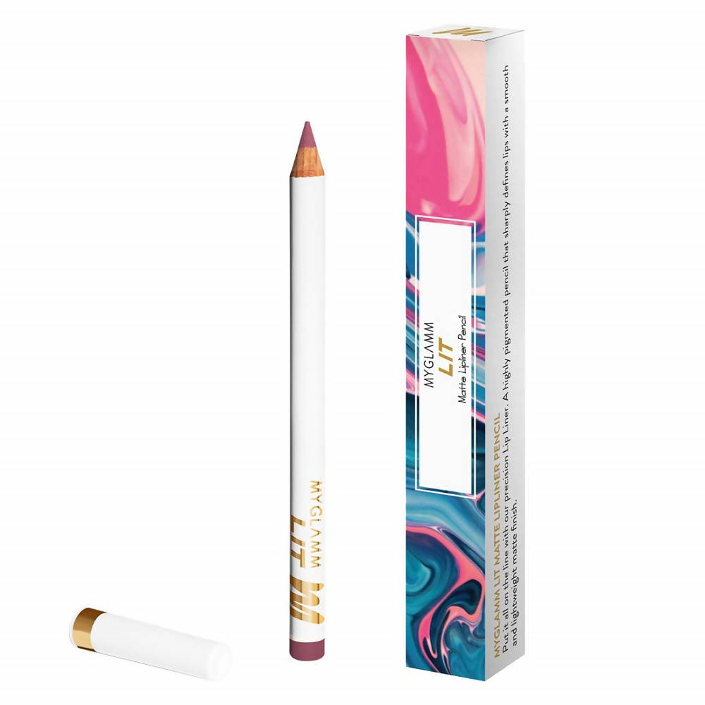 MYGLAMM LIT Matte Lip Liner Pencil (Sass)