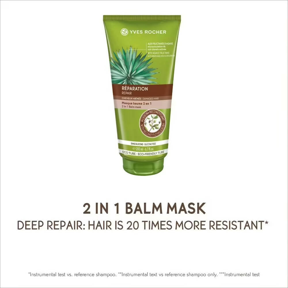 Yves Rocher Repair 2 In 1 Balm Hair Mask