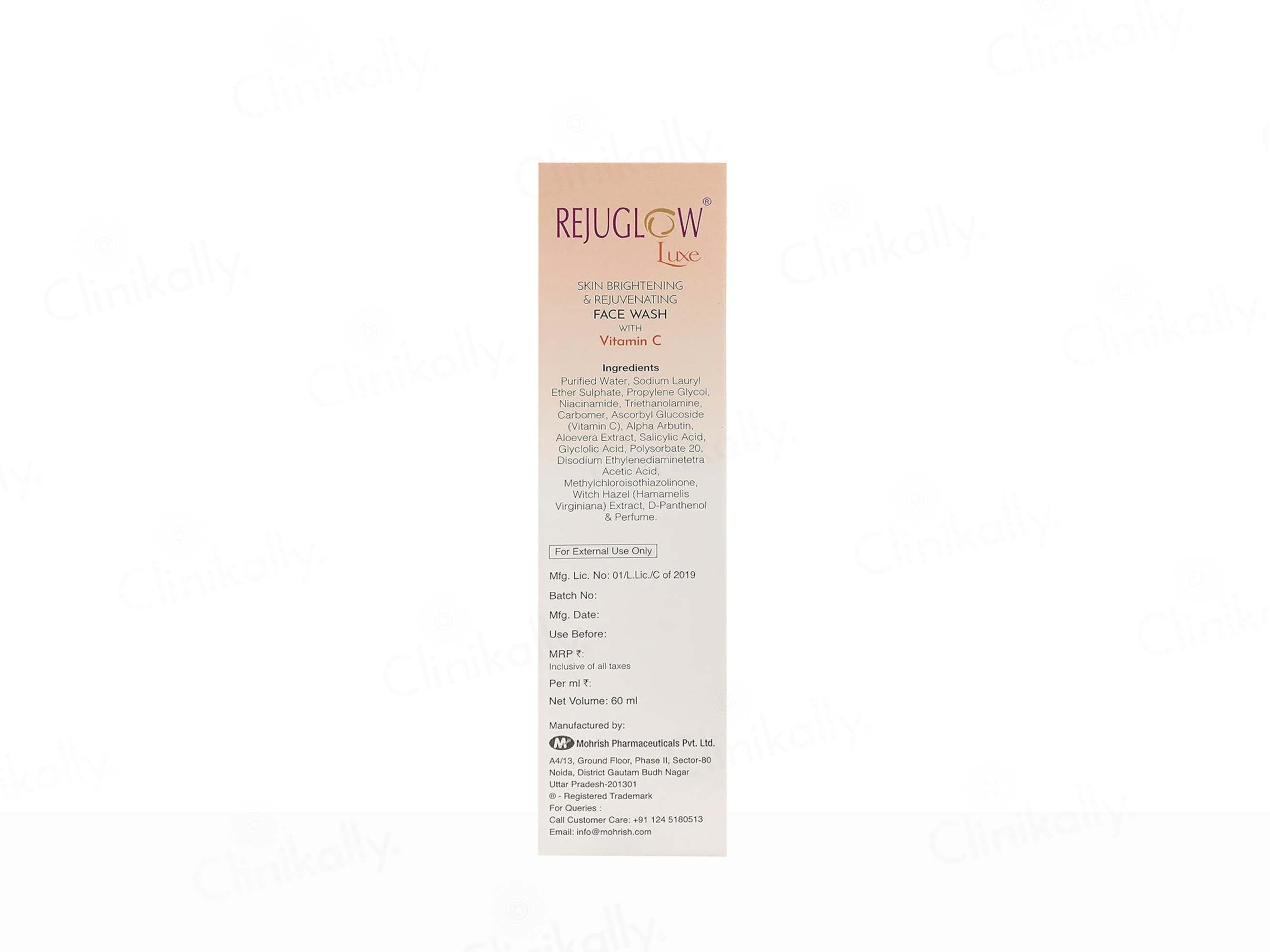 Rejuglow Luxe Skin Brightening & Rejuvenating Face Wash