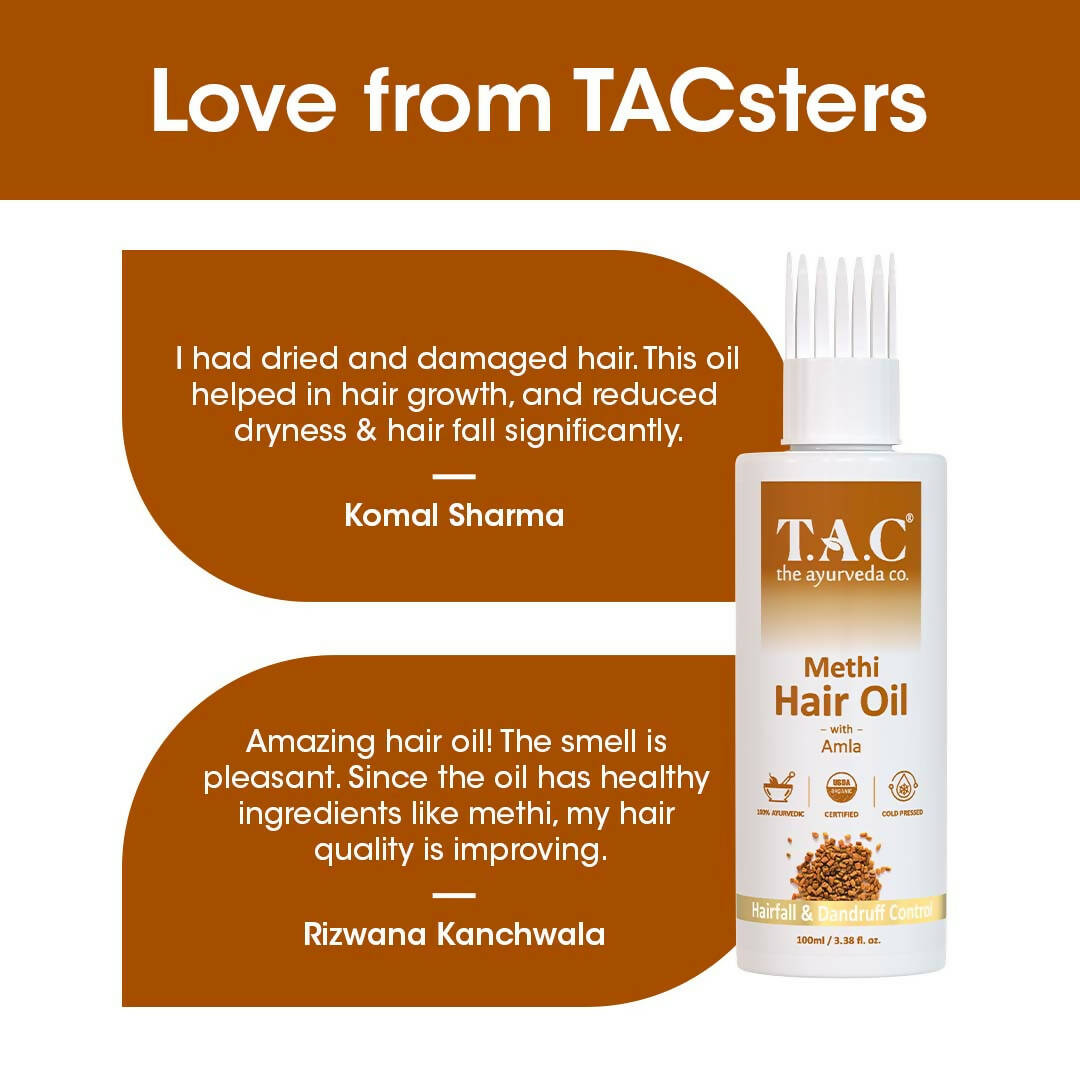 TAC - The Ayurveda Co. Methi Hair Oil