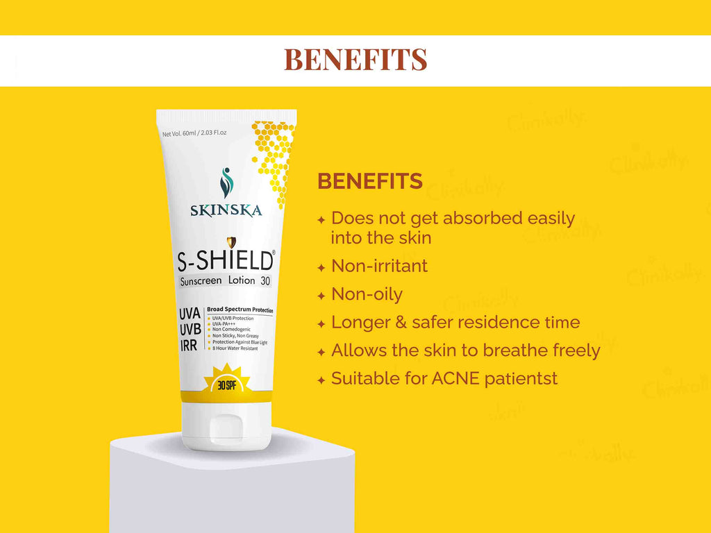 S-Shield Sunscreen Lotion SPF 30